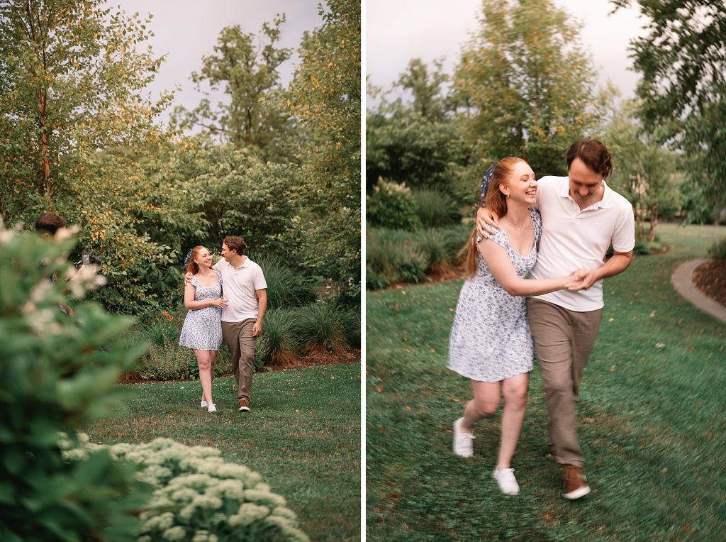 hamilton college engagement session