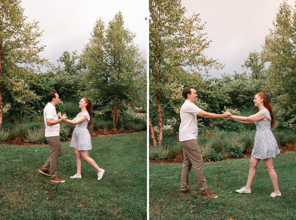 hamilton college engagement session