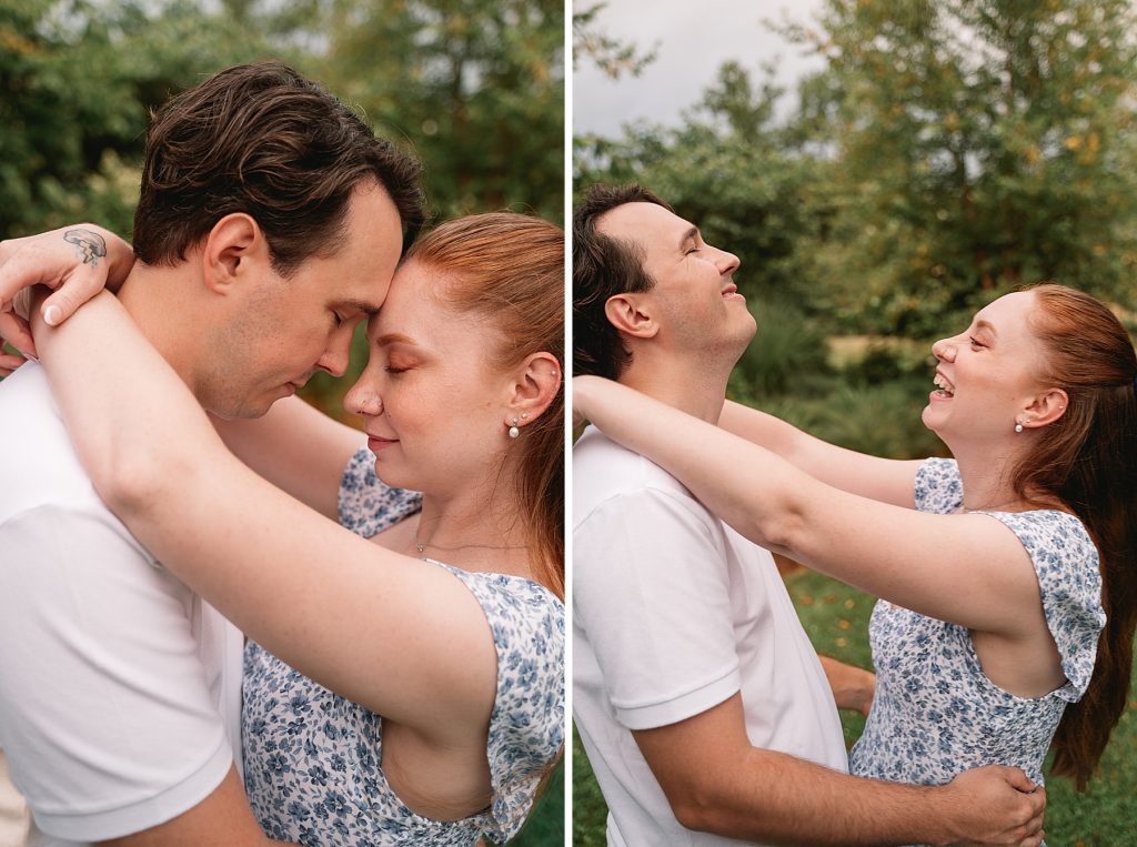 hamilton college engagement session