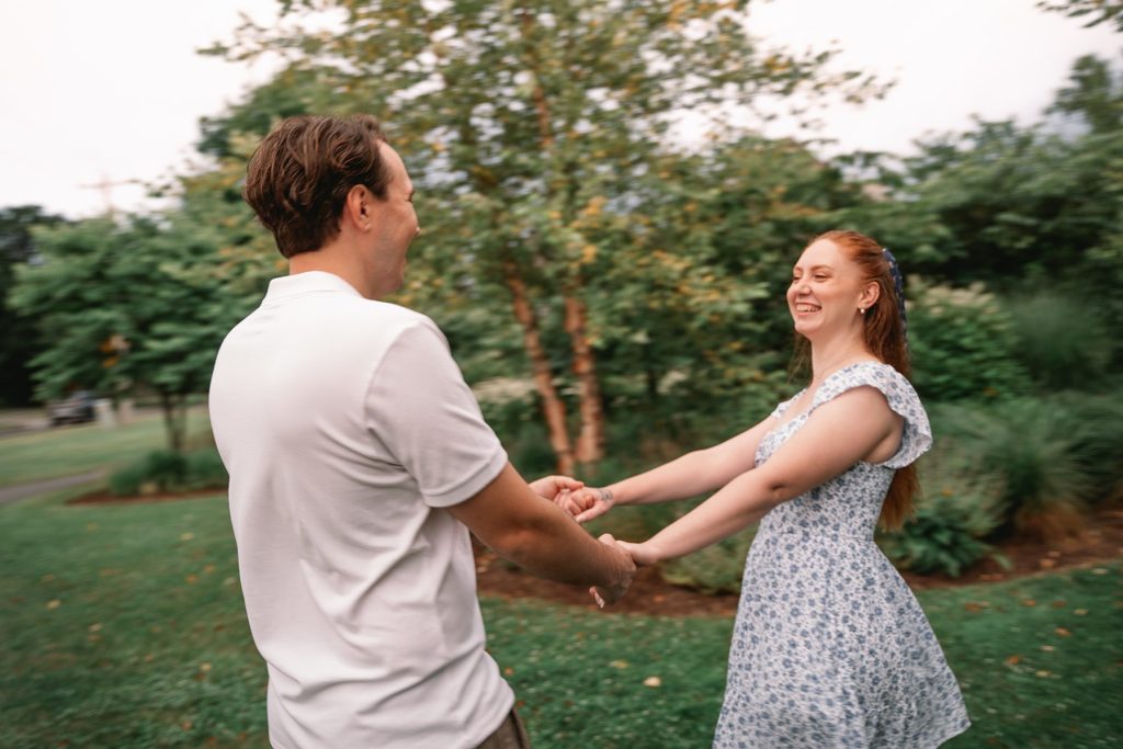 hamilton college engagement session