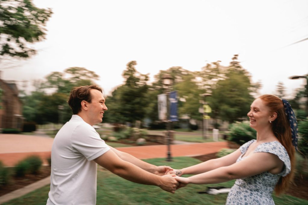 hamilton college engagement session