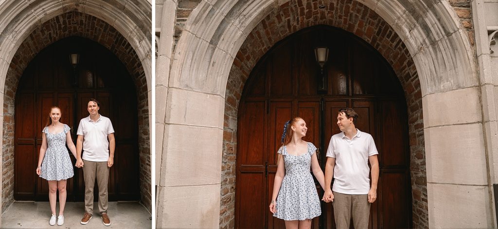 hamilton college engagement session