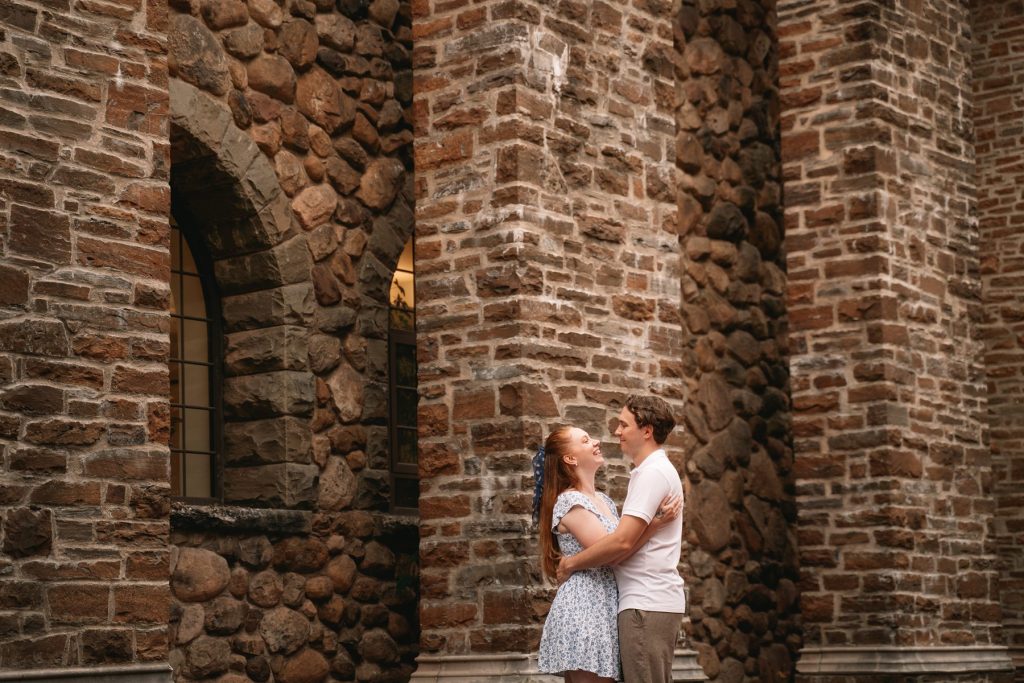 hamilton college engagement session