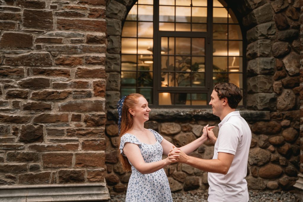 hamilton college engagement session