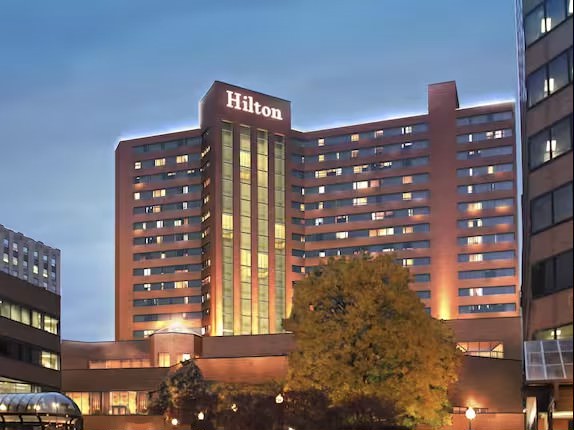 hilton albany exterior