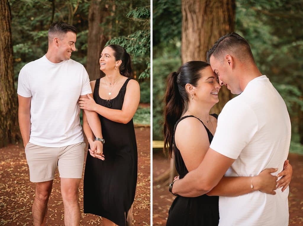 root glen engagement session shots