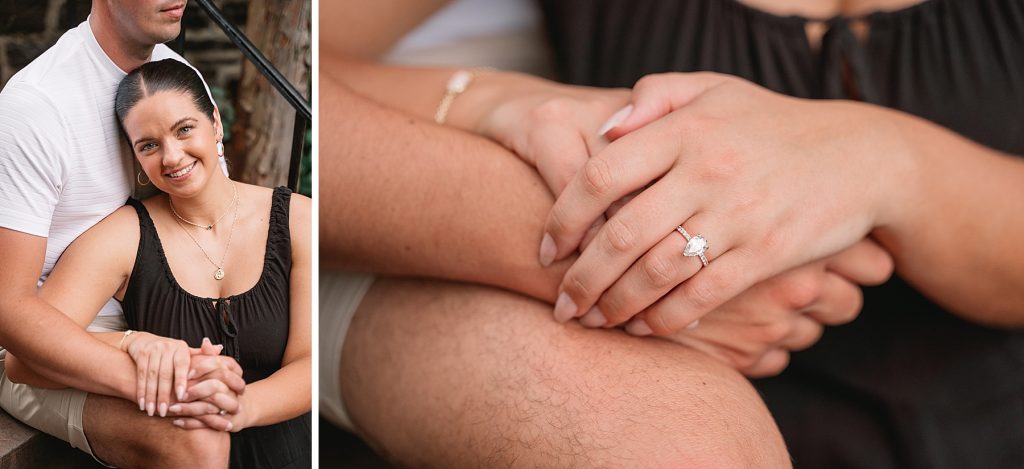 root glen engagement session shots