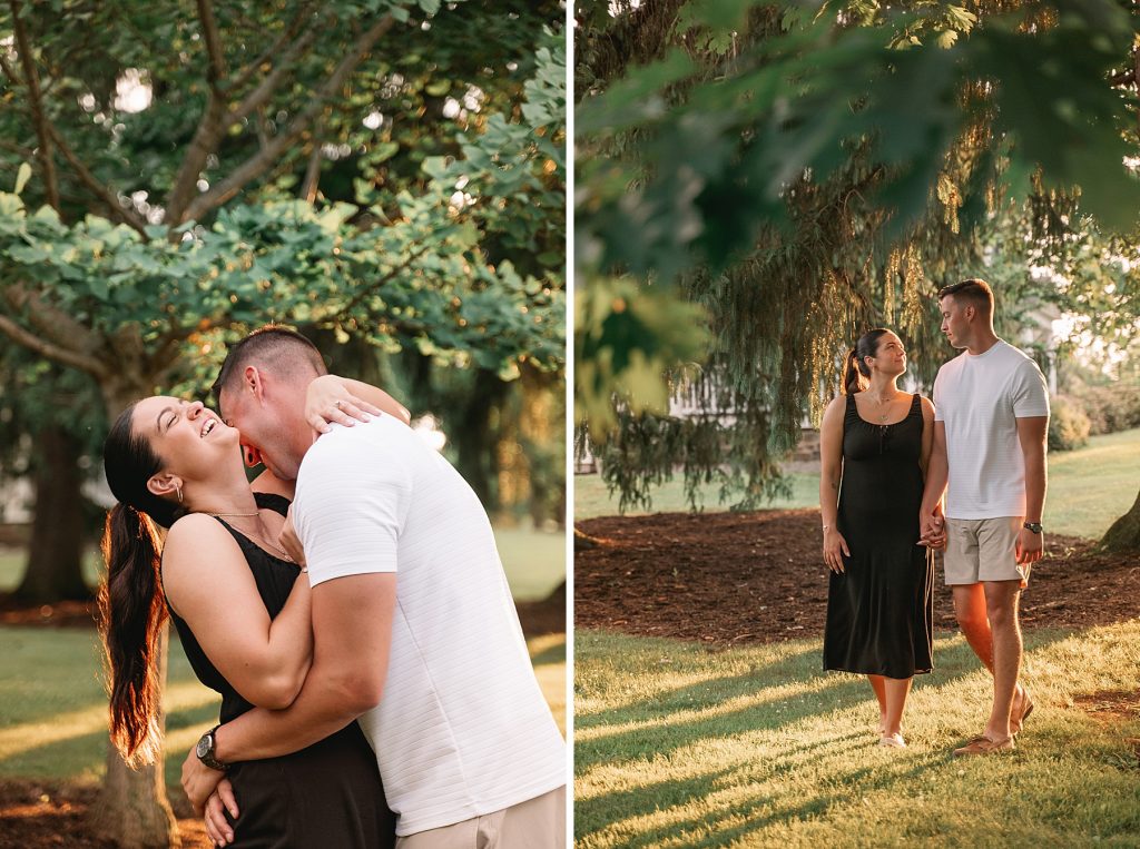 root glen engagement session shots