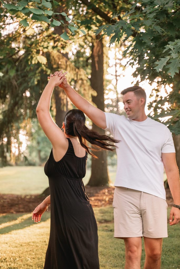 root glen engagement session shots