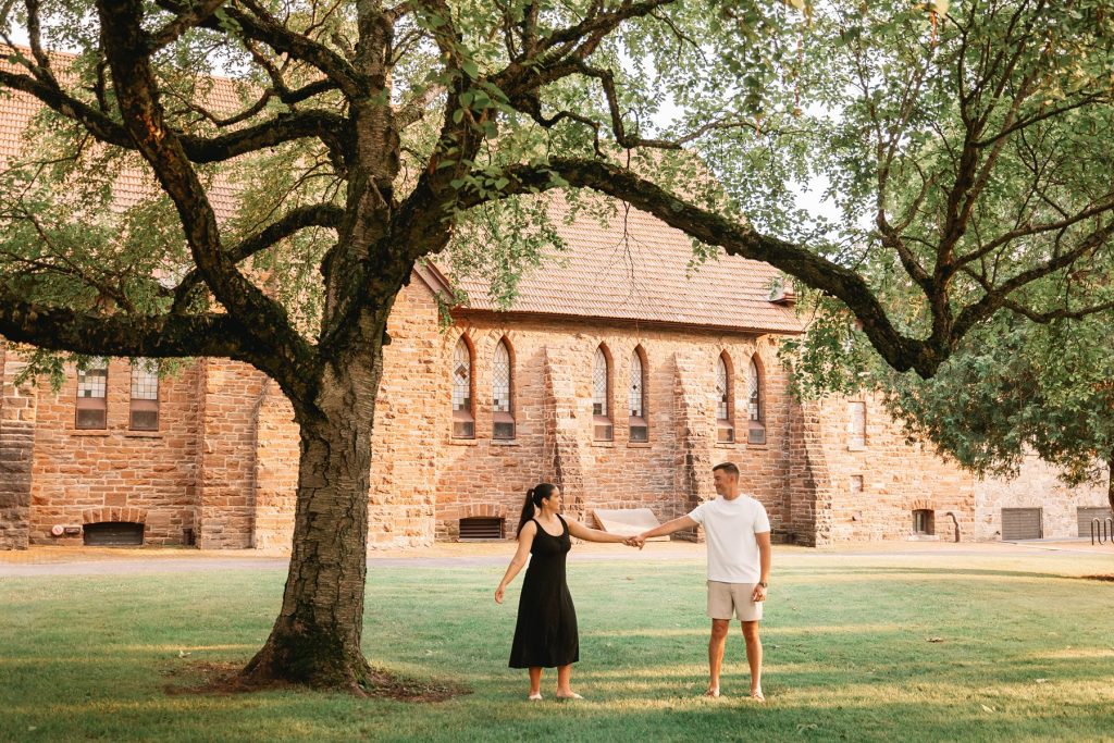 root glen engagement session shots