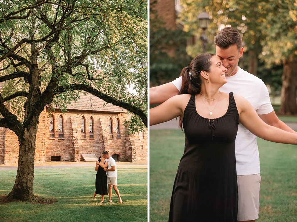 root glen engagement session shots