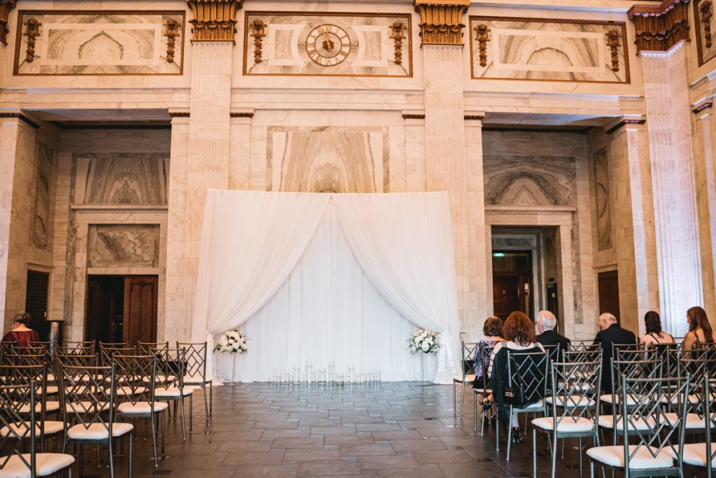 sixty state place main hall ceremony setup