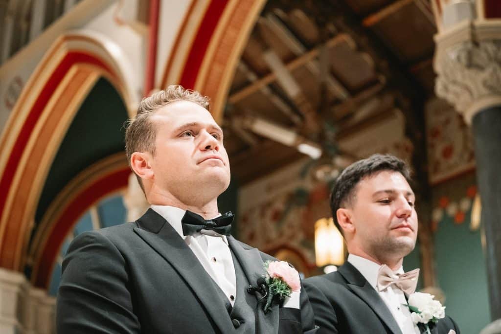 Cathedral of the Immaculate Conception wedding ceremony