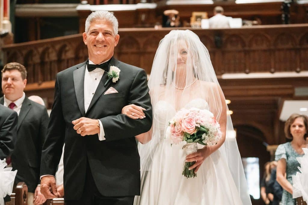 Cathedral of the Immaculate Conception wedding ceremony