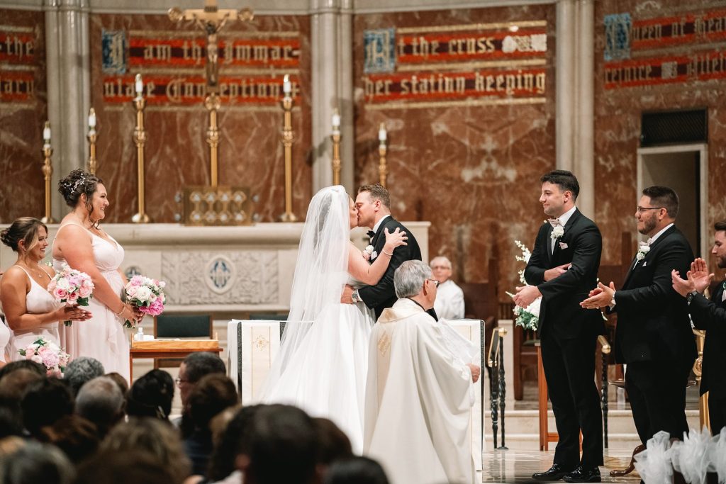 Cathedral of the Immaculate Conception wedding ceremony