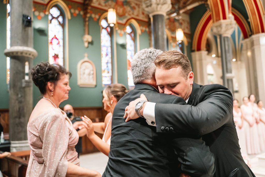 Cathedral of the Immaculate Conception wedding ceremony