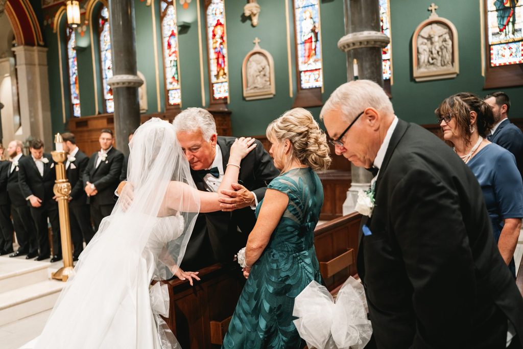 Cathedral of the Immaculate Conception wedding ceremony