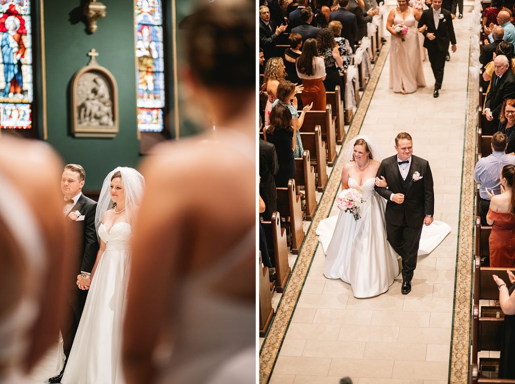 Cathedral of the Immaculate Conception wedding ceremony