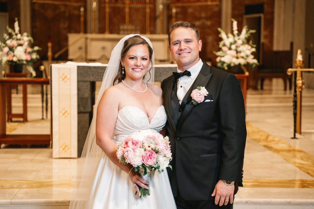 Cathedral of the Immaculate Conception wedding ceremony