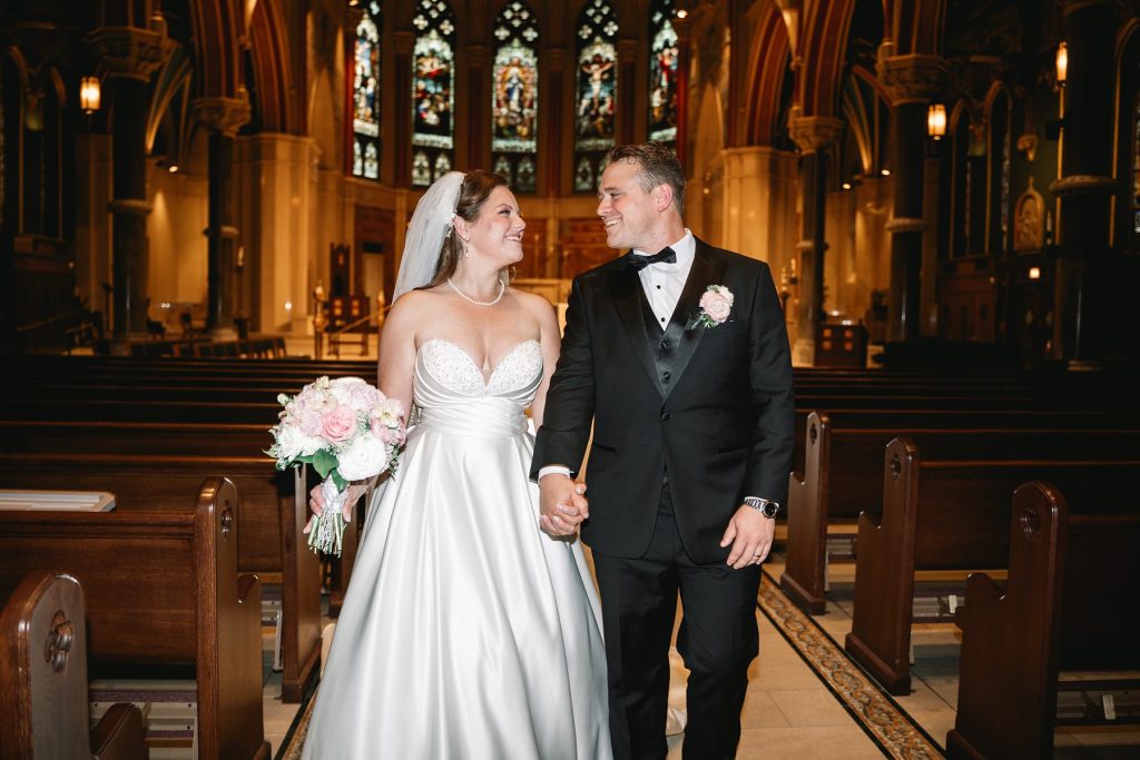 Cathedral of the Immaculate Conception wedding ceremony