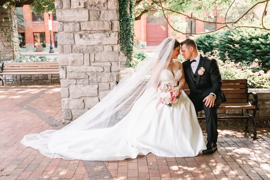 sky armory wedding portraits