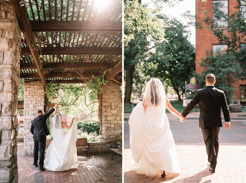 sky armory wedding portraits