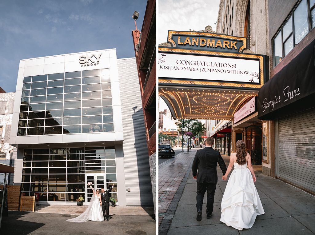 sky armory wedding 