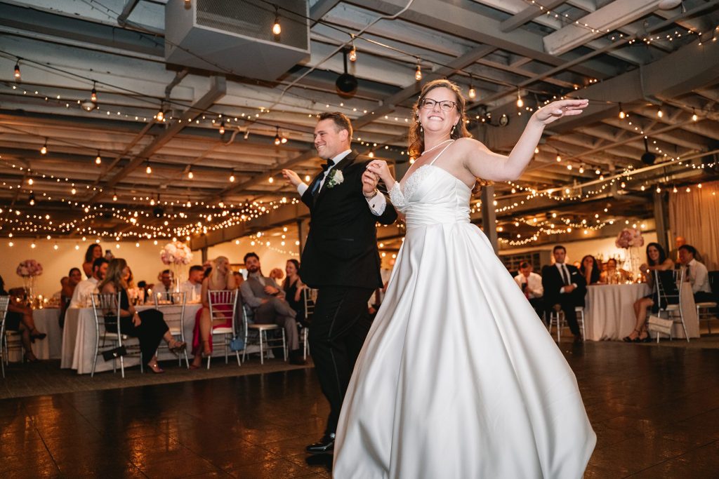 sky armory wedding reception first dance