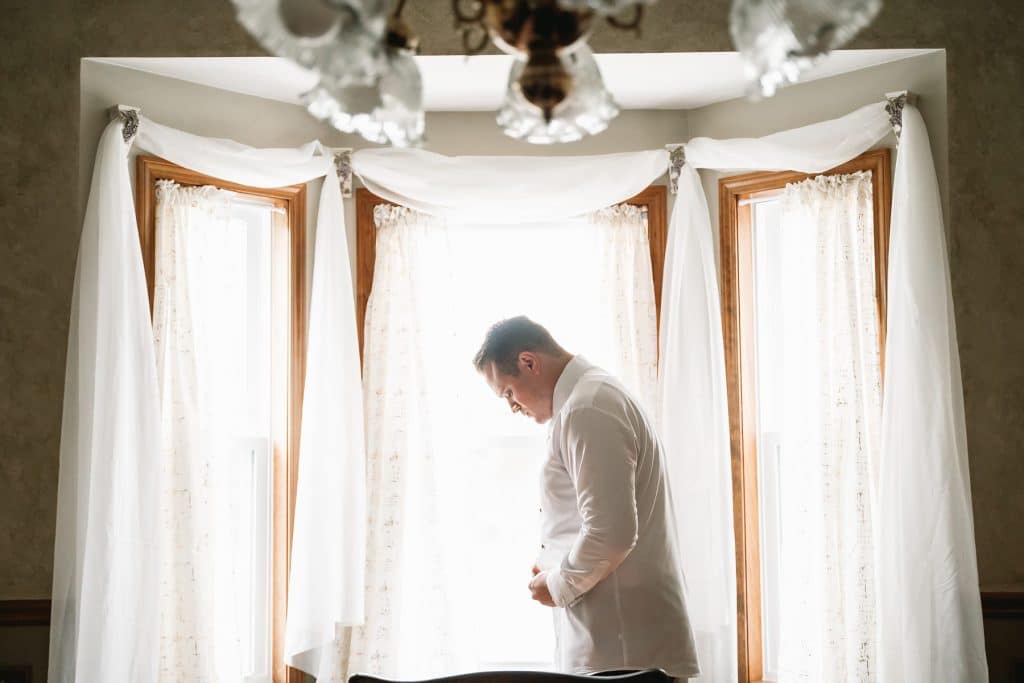 groom preparation