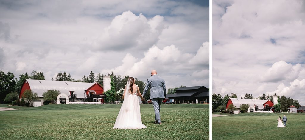 upstate barn wedding at hayloft on the arch 