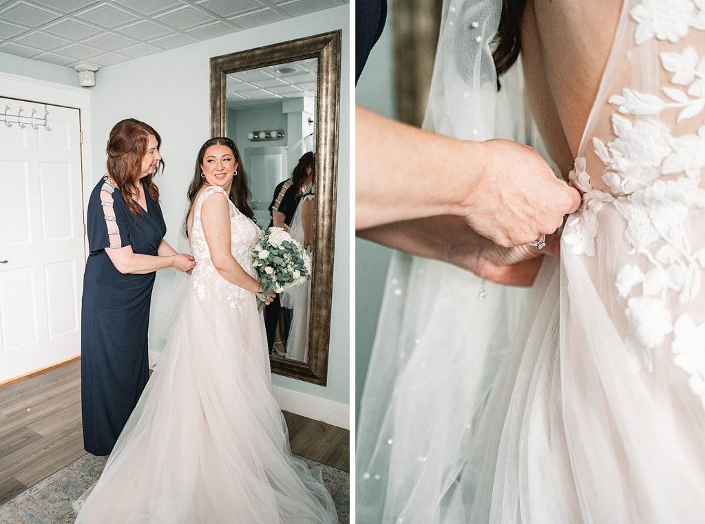 bride getting ready