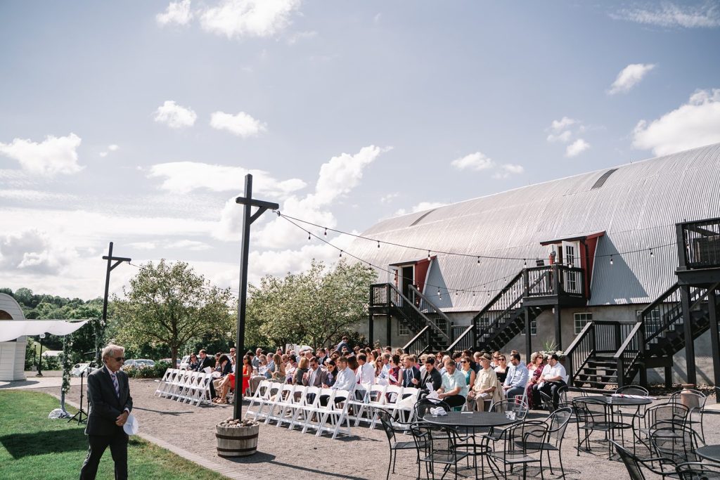 upstate ny barn wedding at hayloft on the arch