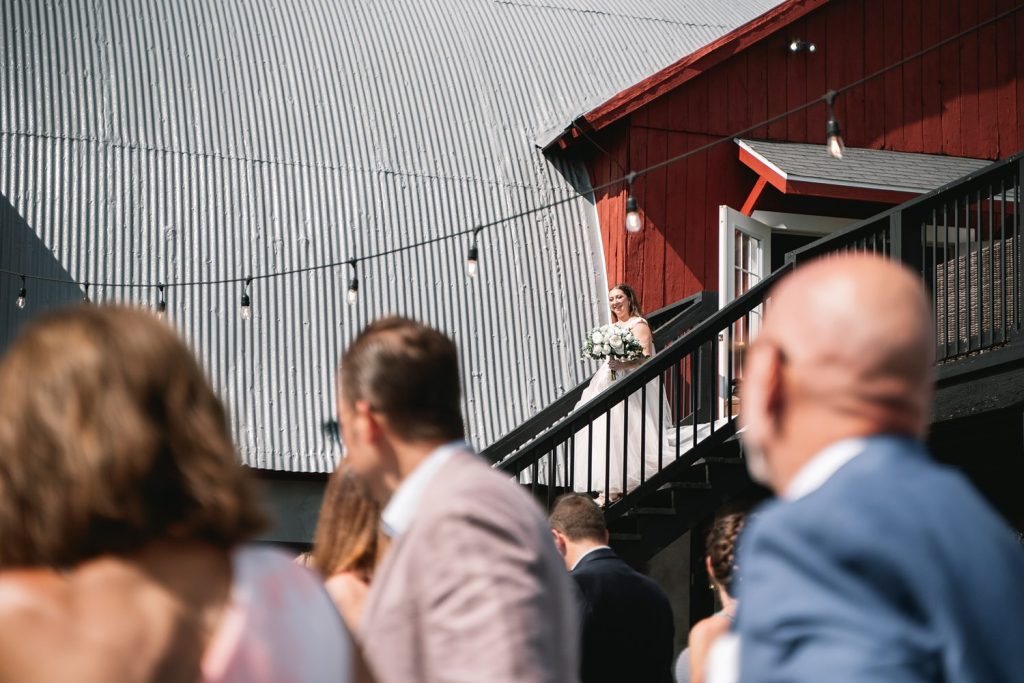 upstate ny barn wedding at hayloft on the arch