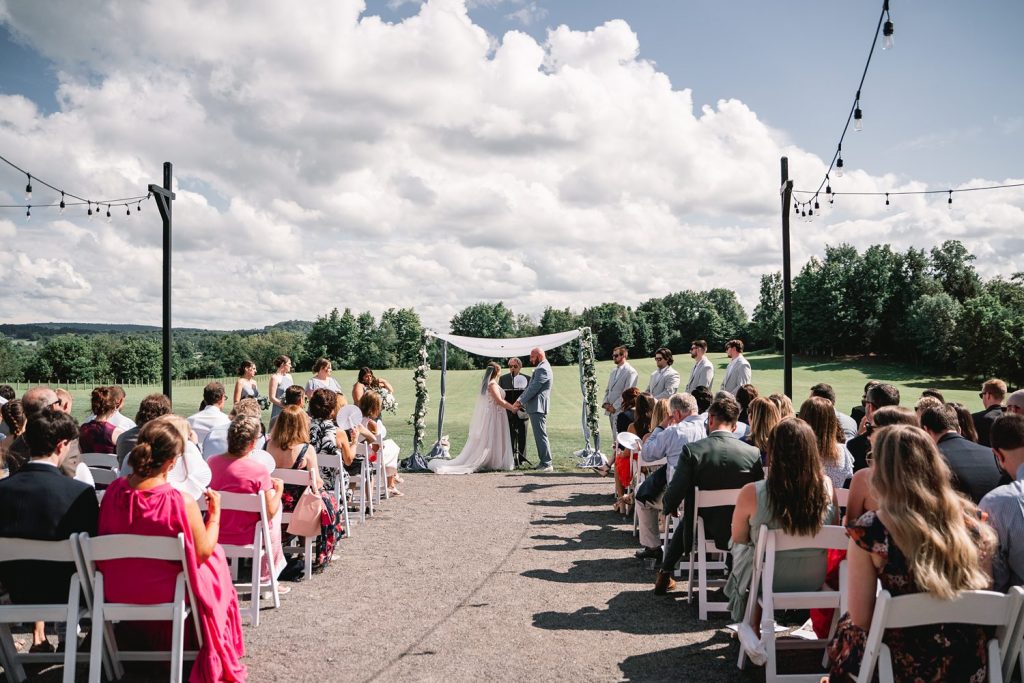 upstate ny barn wedding at hayloft on the arch