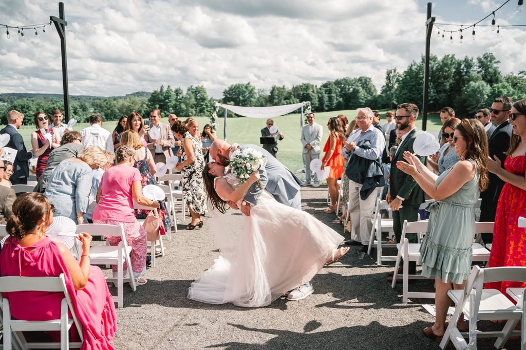 upstate ny barn wedding at hayloft on the arch