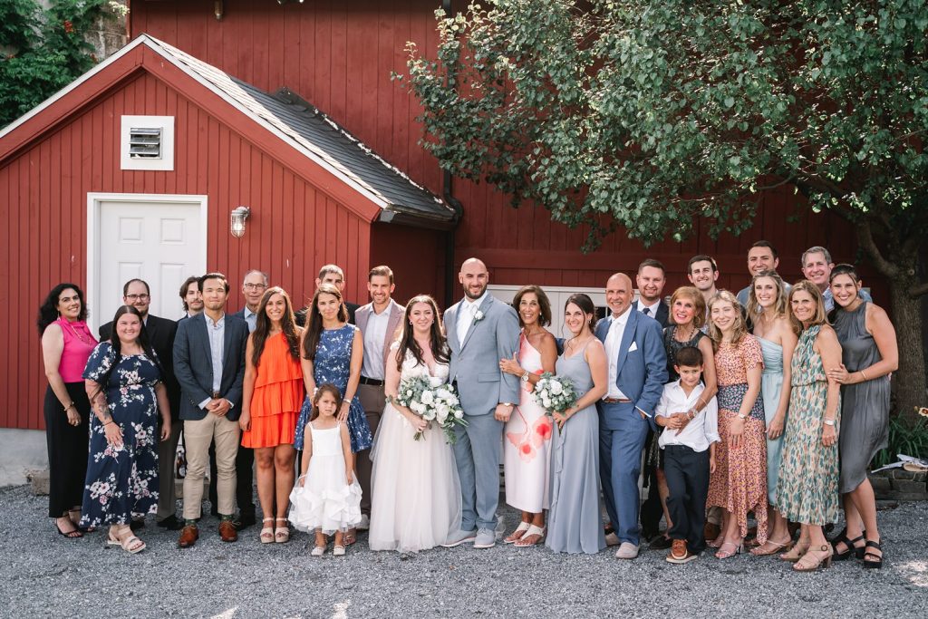 upstate ny barn wedding at hayloft on the arch