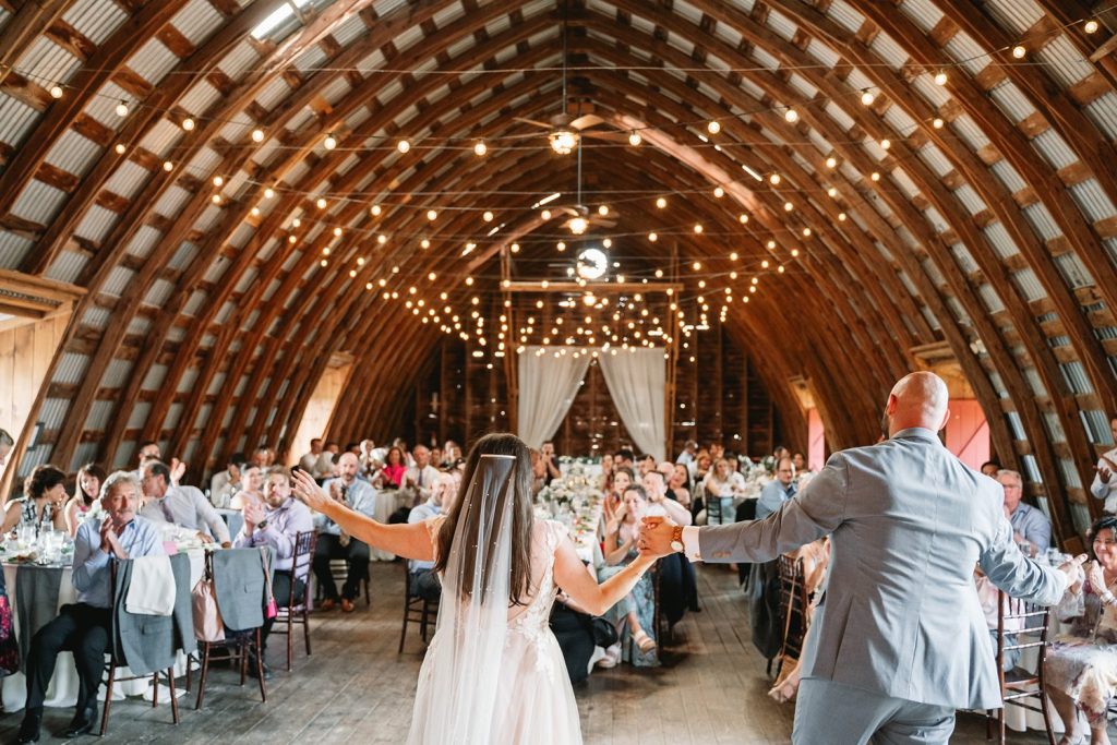 upstate barn wedding at hayloft on the arch