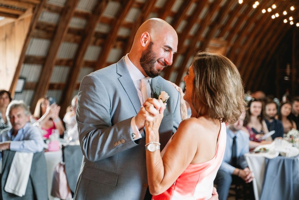 upstate barn wedding at hayloft on the arch