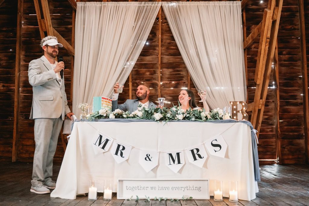 upstate barn wedding at hayloft on the arch