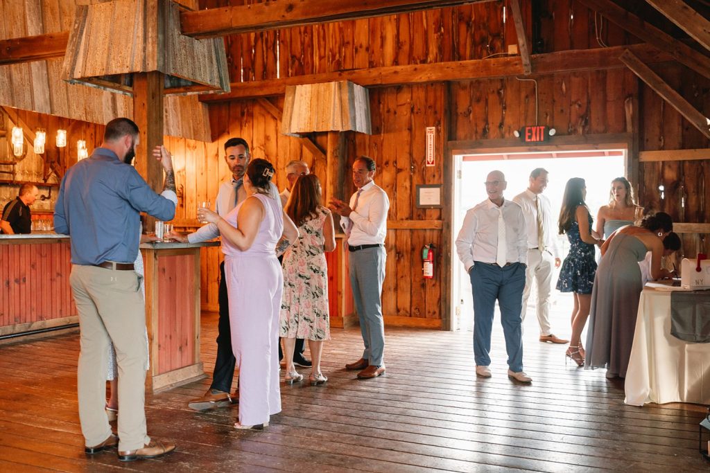 upstate barn wedding at hayloft on the arch