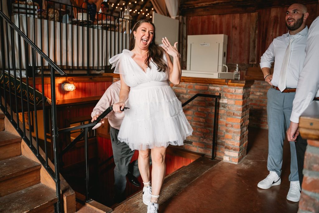 upstate barn wedding at hayloft on the arch