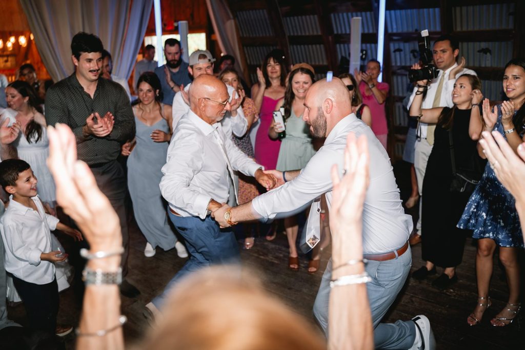 upstate barn wedding at hayloft on the arch