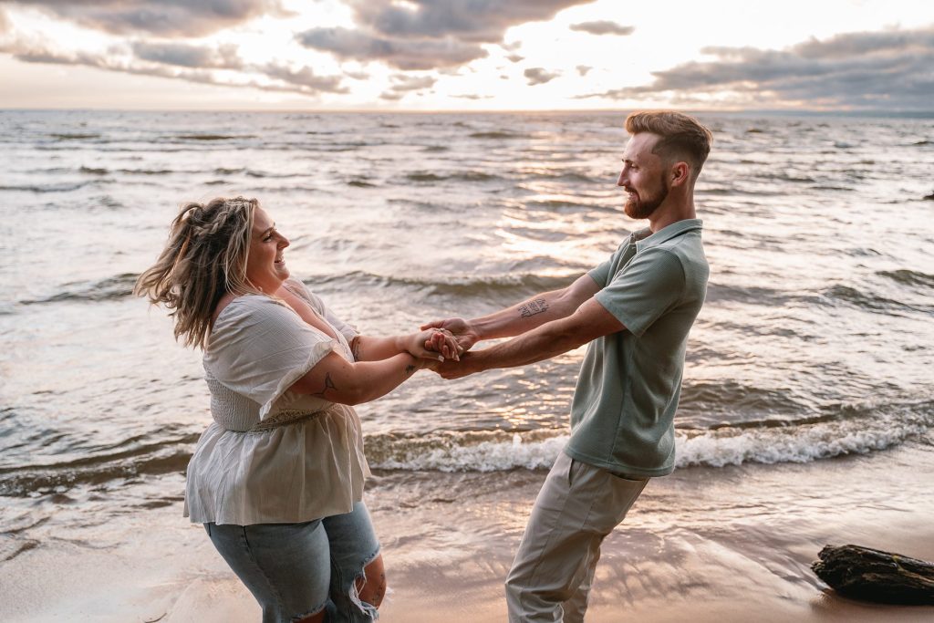 verona beach engagement session