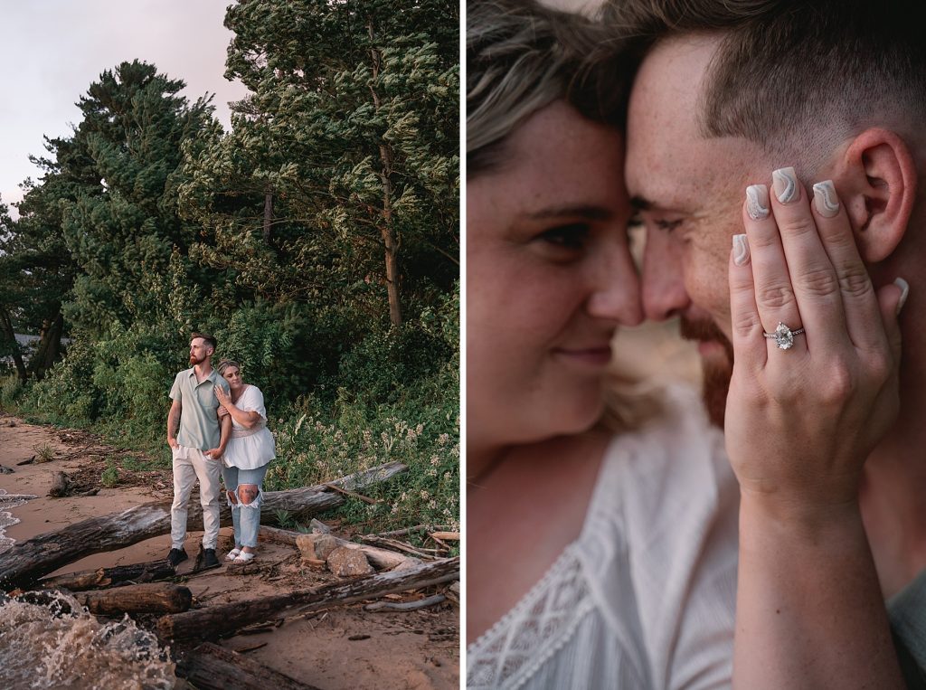 verona beach engagement session