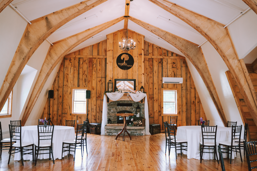 Wolf Oak Acres barn interior