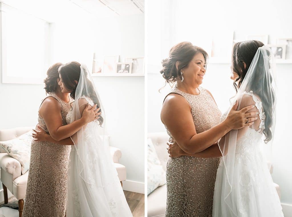 Hayloft on the Arch Wedding bride getting ready at the Verona NY Venue