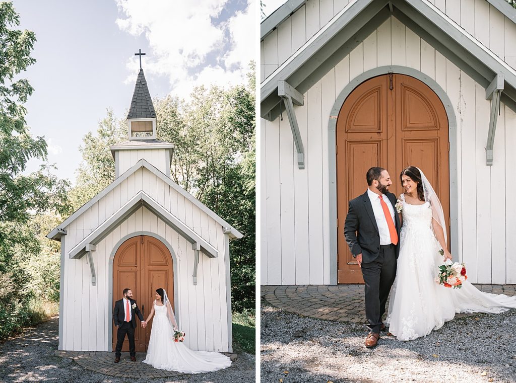 Hayloft on the Arch Summer Wedding bride and groom portrait shoot