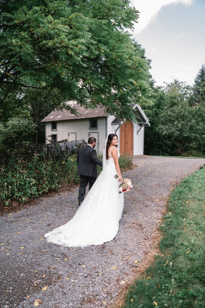 Hayloft on the Arch Summer Wedding bride and groom portrait shoot