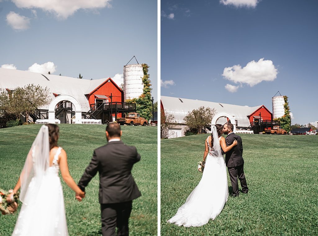 Hayloft on the Arch Wedding couple portrait shoot