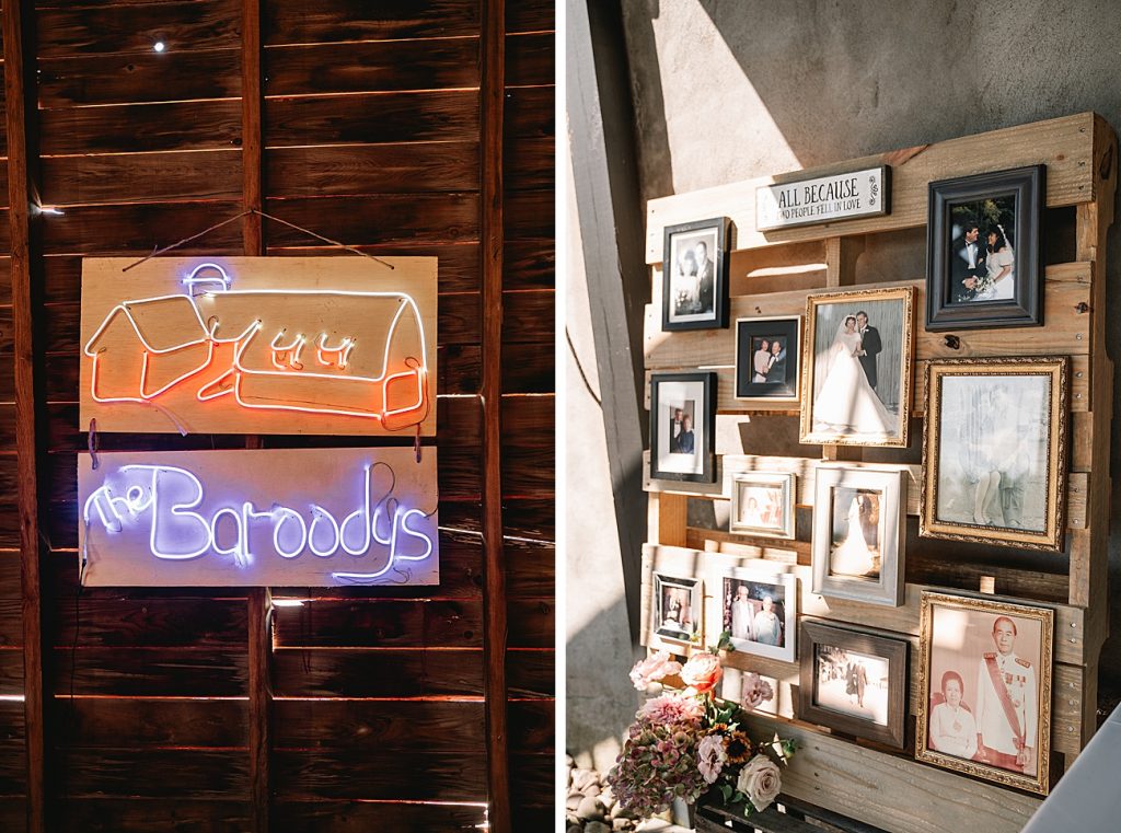 Hayloft on the Arch Wedding details